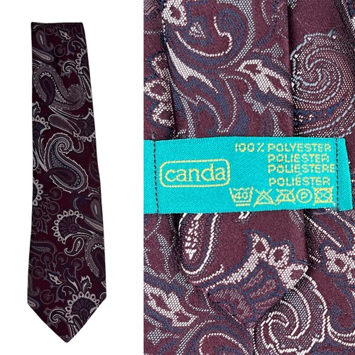 Vintage 60er 70er lila paisley - vintage,