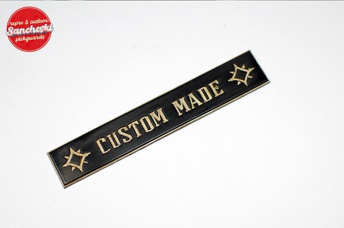 1960s gibson custom made plate - custom,