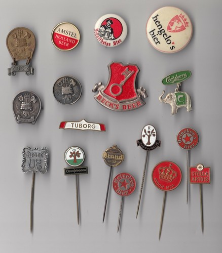 Vintage bier - bier, pin