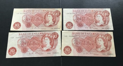 1960 bank england - 1960's, ten