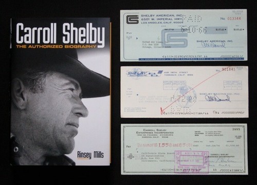 Carroll shelby racing book - carroll,