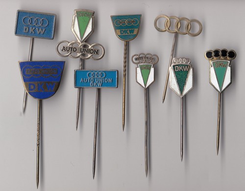 Oldtimer dkw logo pin - logo,