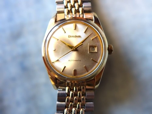 Vintage bulova date - bulova,