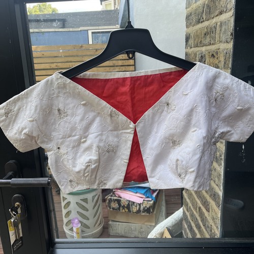 Vintage handmade white - vintage, 60’s