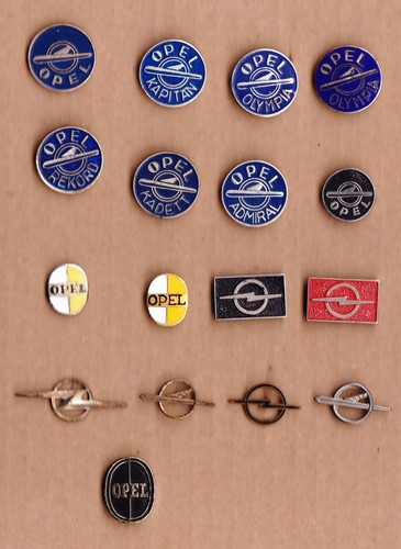 Vintage opel logo - vintage, pin