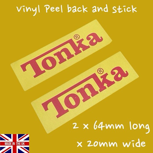 Tonka lkw vinyl aufkleber - tonka,