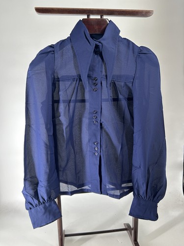 60er 70er vintage bluse - 60er,