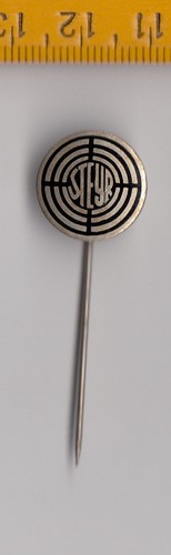 Vintage emaille steyr logo - emaille,